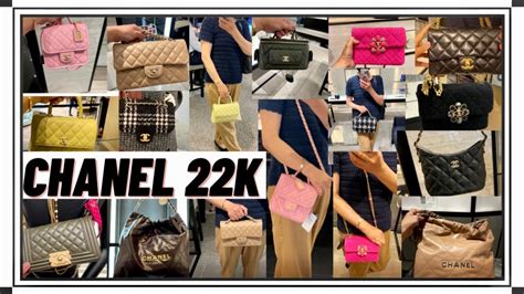 chanel 22k price